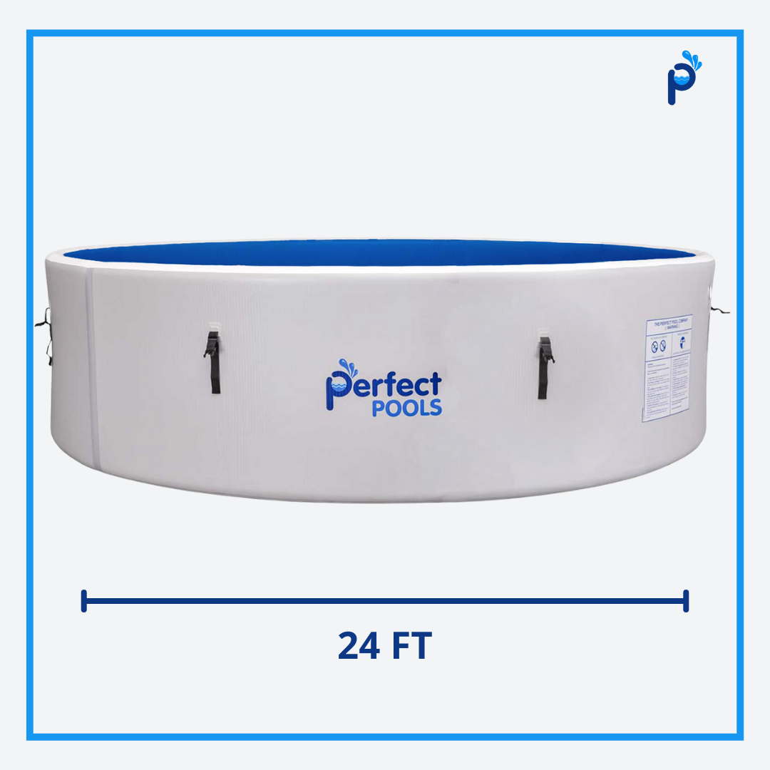 24ft Round Drop Stitch Pool