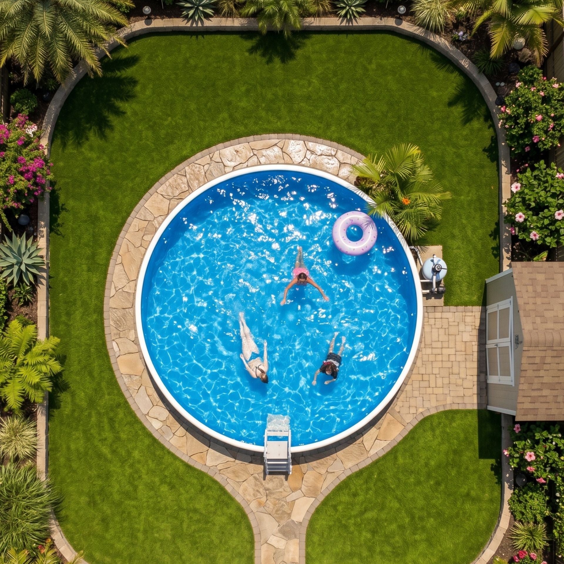 Luxury Above-Ground Pools: How to Get a Premium Backyard Pool Without Construction