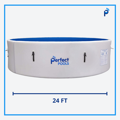 24ft Round Drop Stitch Pool